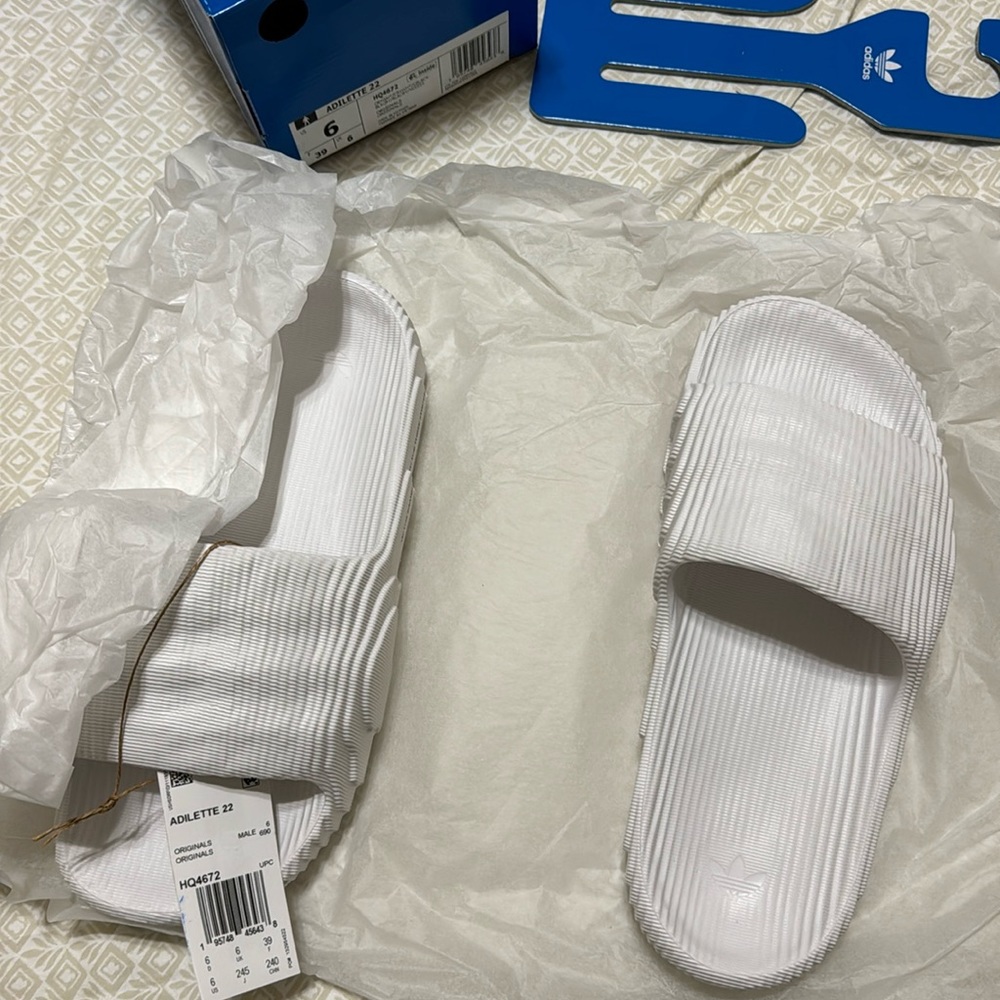 Adilette 22 white- M6/W7